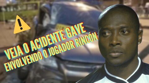 Vídeo registra momento exato do acidente envolvendo o ex-jogador Rincón