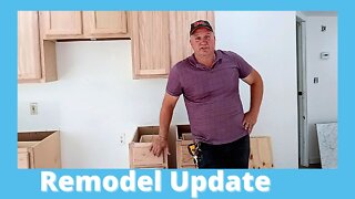 Mobile Home Kitchen Remodel Update 8-3-2022