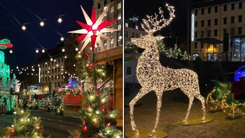 Le Vieux-Québec a maintenant l’air d’un village illuminé digne d'un film de Noël