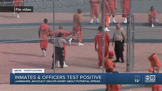 Inmates and officers test positive for coronavirus in Arizona
