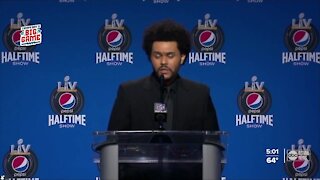 The Weeknd says he'll use different parts of stadium for Super Bowl LV halftime show