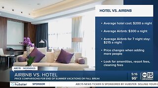 Airbnb or hotel: What's the better deal?