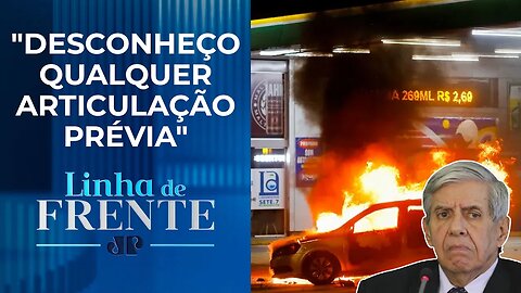 Heleno afirma que manifestações de dezembro estavam fora da atuação do GSI | LINHA DE FRENTE