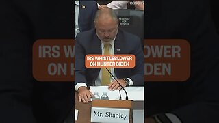 IRS whistleblower on Hunter Biden