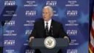Vice President Pence remarks on court appointments