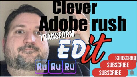 How to use Adobe Rush transform tool for beginners.
