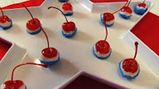 Betty's Non-alcoholic 4th of July Cherry Bombs
