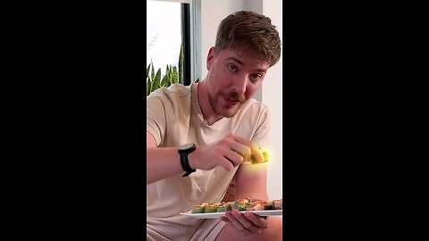 mr beast sushi viral video
