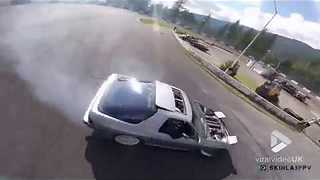 Drone Chasing Drift Cars