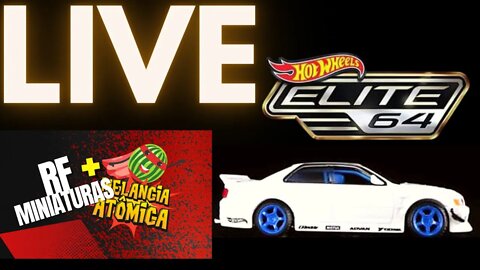 Live Diecast Podcast Papo com Colecionadores Miniaturas Hot Wheels Elite e outras Marcas