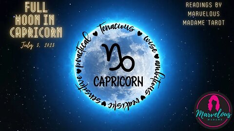 July 2023: Moon Pulls 🌕 Full Moon in ♑️ Capricorn: All Signs: ♈️♉️ ♊️♋️♌️♍️♎️♏️♐️♑️♒️♓️