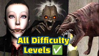 Eyes REMAKE - Triple Horror on ALL Difficulty Levels! Krasue, Charlie, Good Boy - Soul Eyes Demon