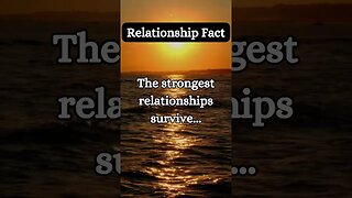 Relationship Facts you Need To Know