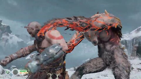God of War [2018] - part 8 , talking to world serpent and defeating magni and modi.