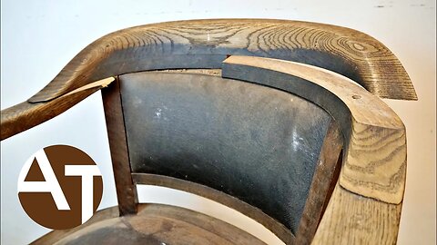 VERY BROKEN armchair restoration!