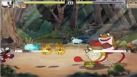 Cuphead VS Cuphead & Canney Carnation & Ribby and Croaks I Cuphead Mugen Battle
