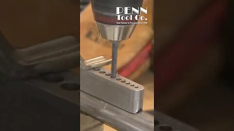 This allows you to drill or tap a hole straight every time