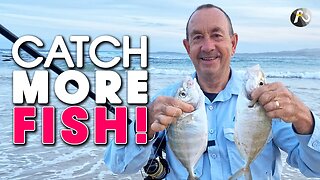 How I Choose A Location For Beach fishing! NIPPERS For Bait!