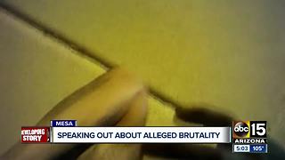 Community speaking out about alleged police brutality in Mesa