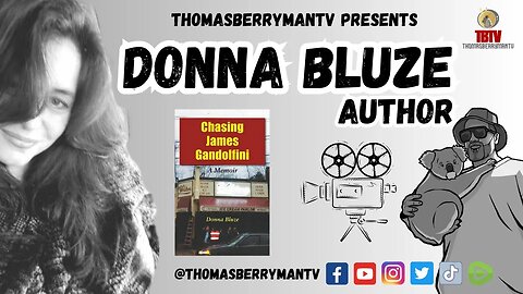 Author of Chasing James Gandolfini, Donna Bluze talks about writing her memoir, finding god and life