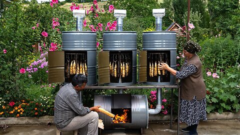 Barrel Smoked Mackerel Fish： A Rustic Delicacy