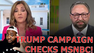 Trump Campaign Manager Schools MSNBC Host Demanding Answers On Trump Debating Kamala Harris!