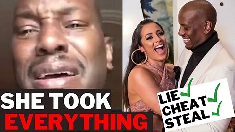 FAST X star Tyrese Gibson's wife married him for his money: "divorce & child support are a business"