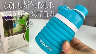 Collapsible Sports Water Bottle by Valourgo Review