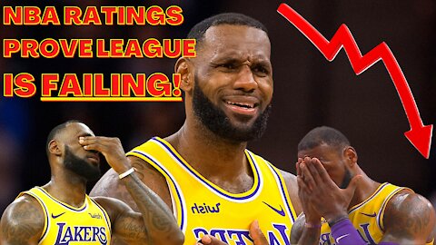 NBA TV RATINGS are at ALL TIME LOWS! LEBRON JAMES & LEAGUE are EPICLY FAILING!