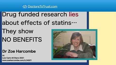 Drug funded study lies about effects of statins…they show NO BENEFITS for elderly
