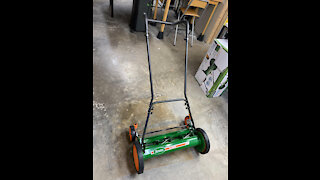 Just a Look @ Scotts Outdoor Power Tools 20 Inch 5 Blade Classic Push Manual Reel Lawn Mower