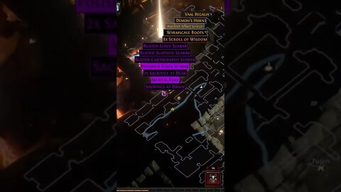 The long corredor and the scarabs. Path of Exile #shorts