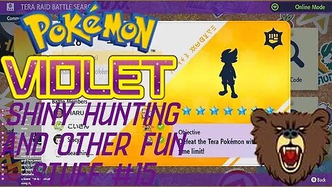 Shiny Hunts/ Tera Raid Battles: Pokemon Violet Fun Stuff #15
