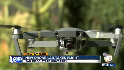New drone lab takes flight at San Diego State University