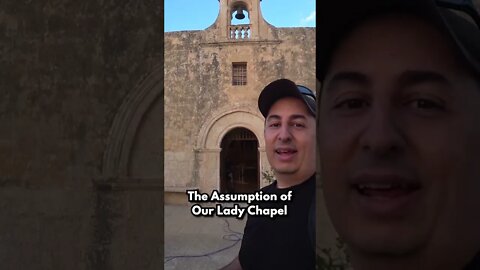 Gordon Travels goes Inside Malta’s Oldest Medival Chapel (Ta' Hal Xluq) 🇲🇹 #shorts