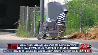 Kern County approves new homeless shelter location