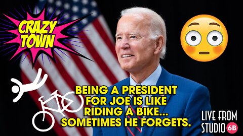 Joe Biden Takes a Tumble! (Crazy Town)