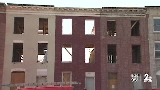 Contractor in serious condition following partial building collapse in Baltimore