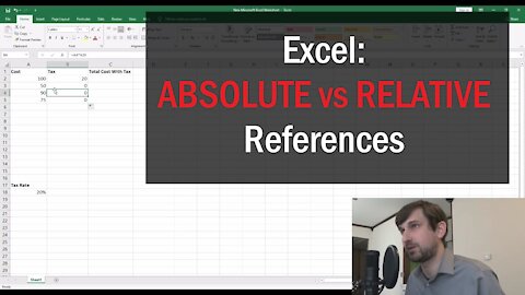 Relative vs Absolute References in Excel