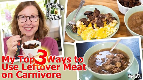 Top 3 Ways to Use Leftover Meat on Carnivore| Fast Easy and Cheap Carnivore Meals