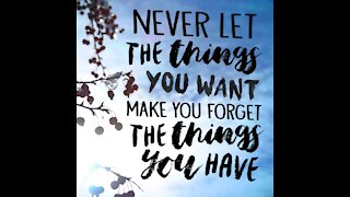 Never Let The Things You Want [GMG Originals]