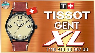 Affordable Swiss Dress Watch! | Tissot Gent XL 100m Quartz T116.410.36.067.00 Unbox & Review