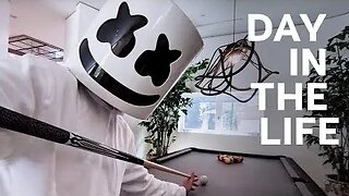 Marshmello's Day in the Life |😮