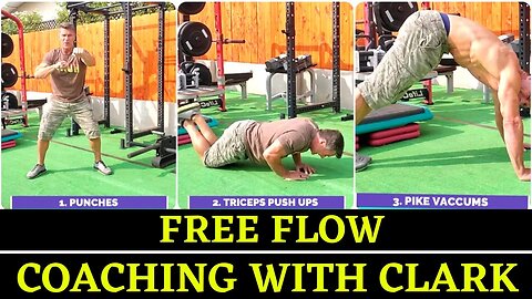 FREE FLOW | Workout | Coaching with Clark