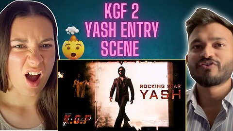 RUSSIAN GAL REACTS TO KGF 2 ENTRY SCENE | KGF 2 | Rocking Star Yash | Srinidhi Shetty