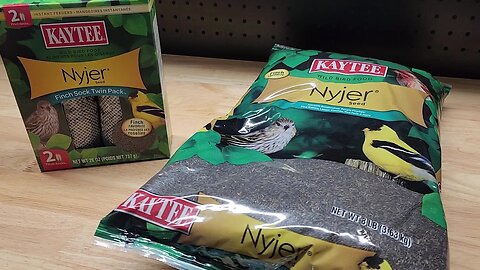 Testing Out KAYTEE Nyjer Seed And Finch Socks!