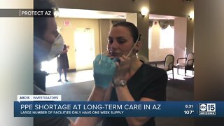 PPE shortage at long-term care in Arizona