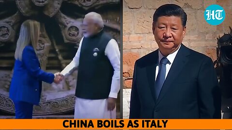 'Smearing Of BRI': China Lashes Italy As Meloni Dumps Xi's Project That Passes Through PoK