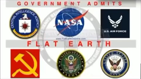 44 Government documents, flat Earth