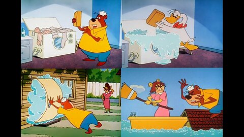 Mother's Little Helper - Charlie Beary & Goose Beary | Funny Cartoon | Classic Cartoons
